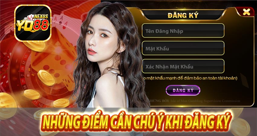 Những điểm cần chú ý khi đăng ký